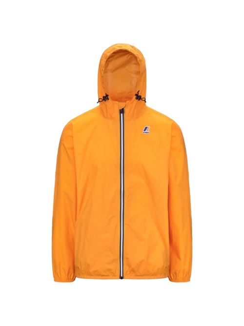 giubbotto unisex corto nylon arancio K-WAY | K2123ZW026
